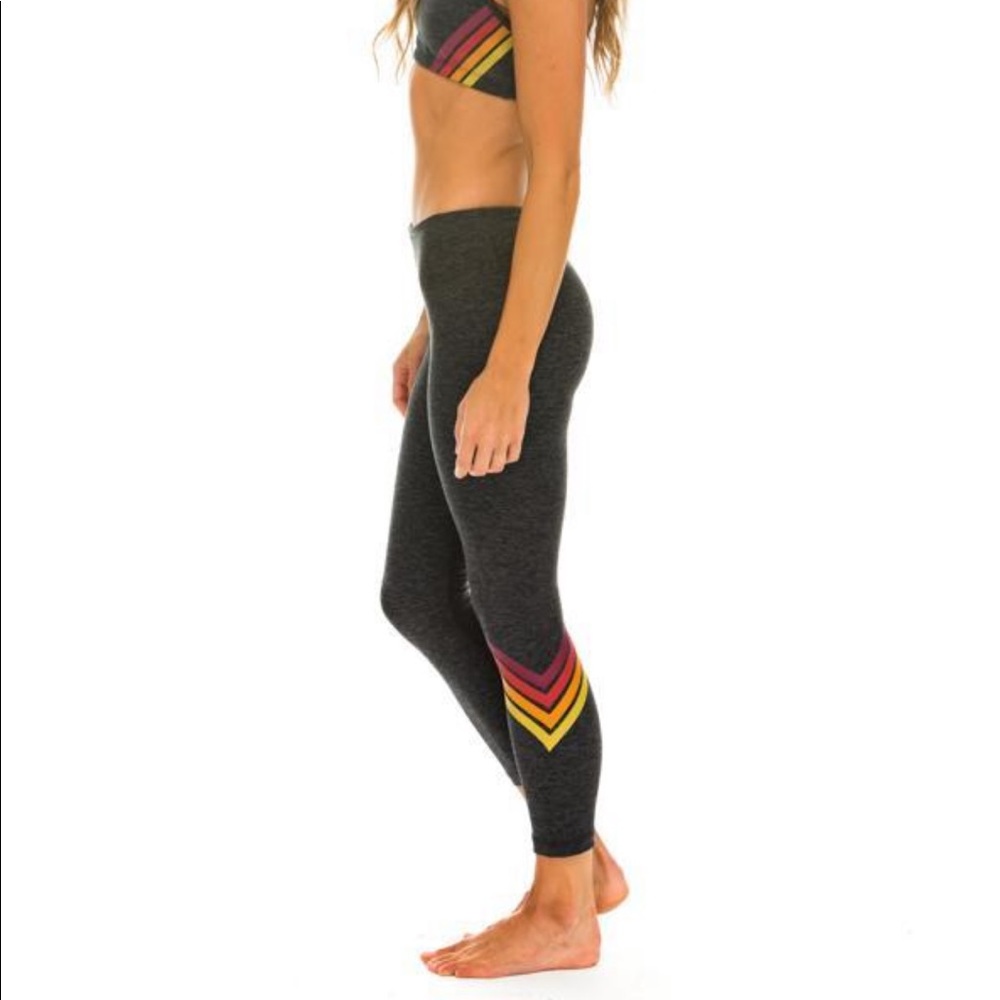 Aviator Nation Leggings and Sports Bra Set